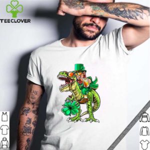 Leprechaun T Rex Dinosaur Beer Drinking St. Patrick’s Day shirt