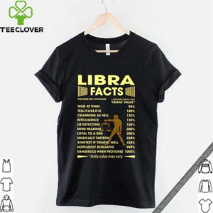 Libra facts serving per container Daily value may vary shirt