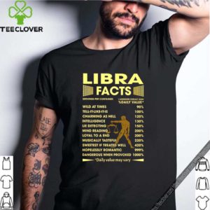 Libra facts serving per container Daily value may vary shirt