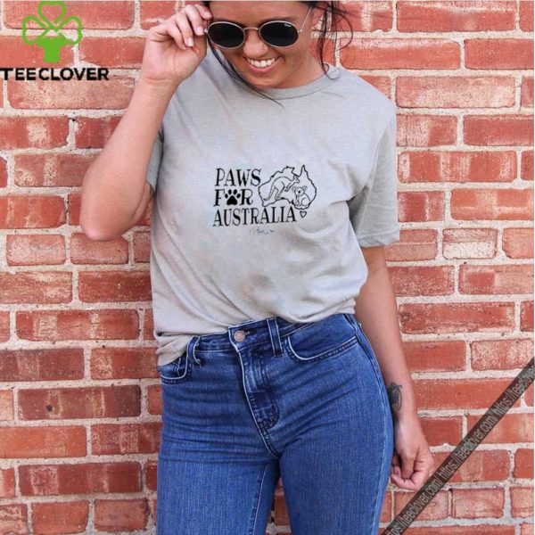 Paws for Australia Kangaroo and Koala shirt