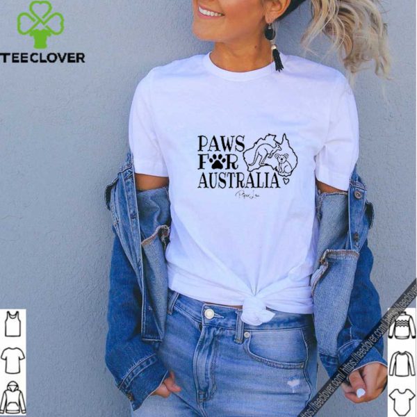 Paws for Australia Kangaroo and Koala shirt