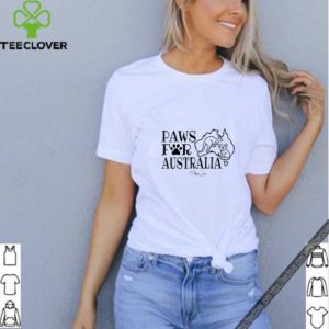 Paws for Australia Kangaroo and Koala shirt