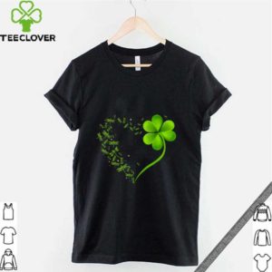 Premium Dragonfly Heart Irish, Shamrock Heart Clover St. Patrick Day hoodie, sweater, longsleeve, shirt v-neck, t-shirt