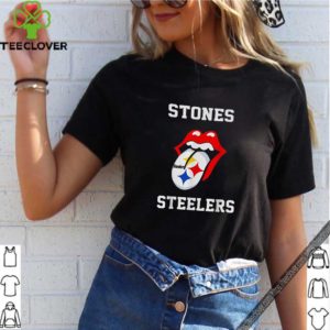 Rolling Stones Logo Pittsburgh Steelers shirt