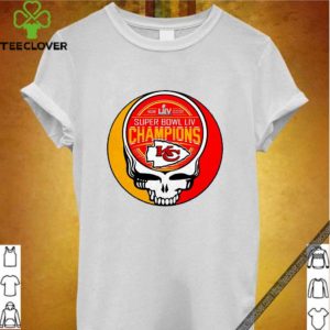Skull Kansas City Chiefs Super Bowl LIV Champions Shirt