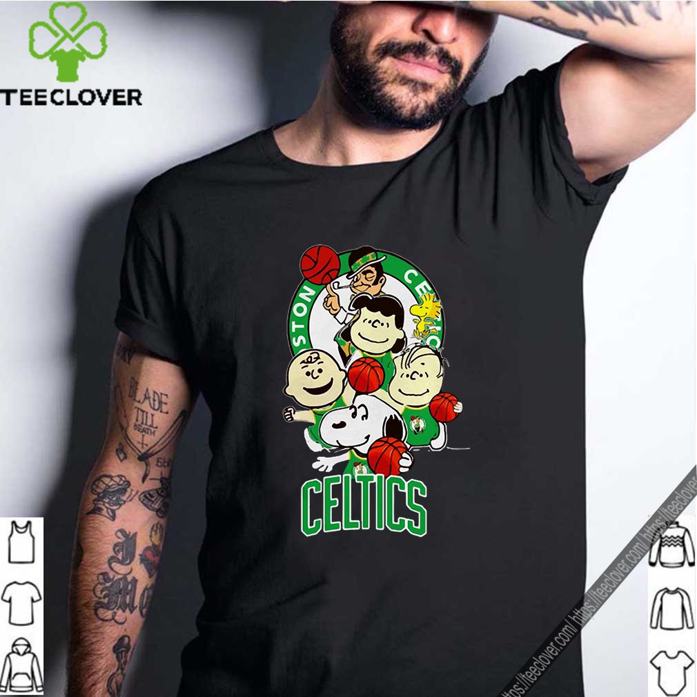 Snoopy Peanuts Movies Celtics team Unisex T-Shirt 6 Snoopy Peanuts Movies Celtics team Unisex T-Shirt