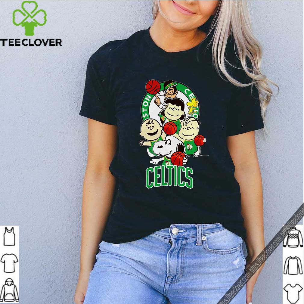 Snoopy Peanuts Movies Celtics team Unisex T-Shirt 5 Snoopy Peanuts Movies Celtics team Unisex T-Shirt