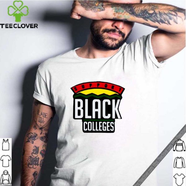 Support Black College Shirt
