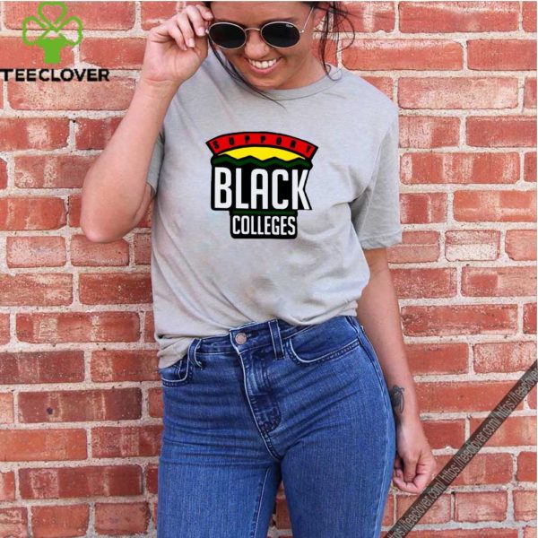 Support Black College Shirt
