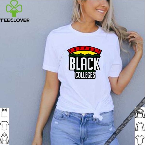 Support Black College Shirt