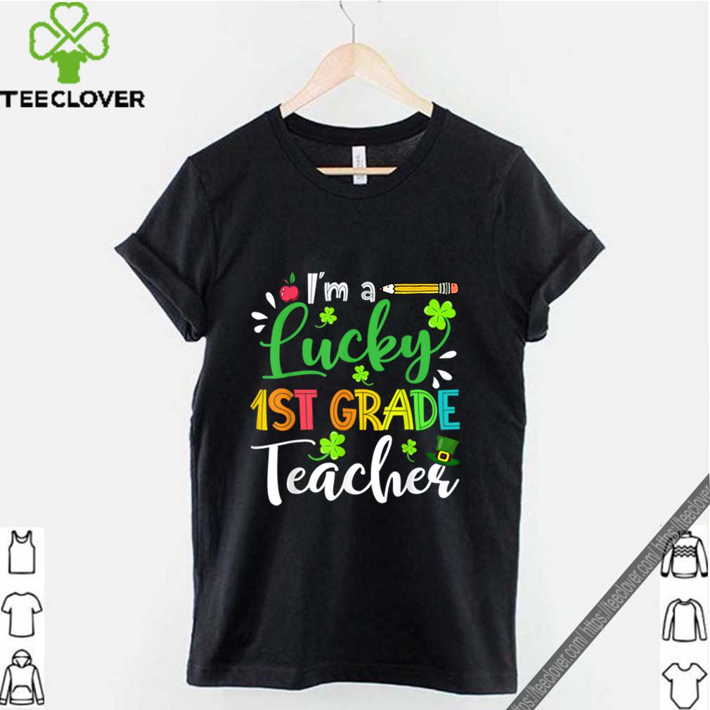 Top Lucky 1st Grade Teacher Shamrock Top Hat St Patrick’s Day shirt 9 Top Lucky 1st Grade Teacher Shamrock Top Hat St Patrick’s Day shirt 2 Shirt, hoodie, sweater, long sleeve and tank top