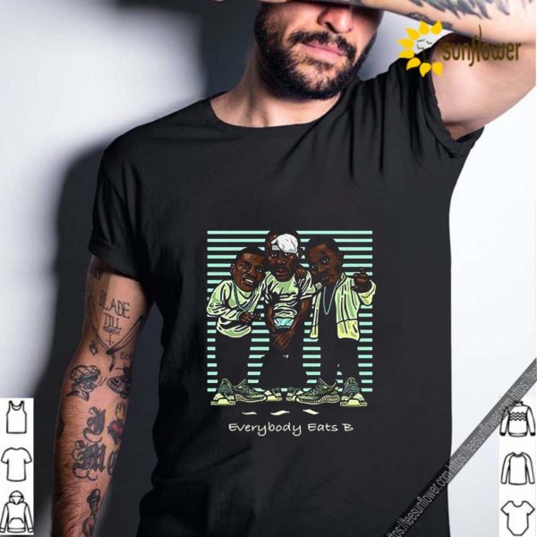 Yeezreel Yeezy 350 Everybody Eats B shirt