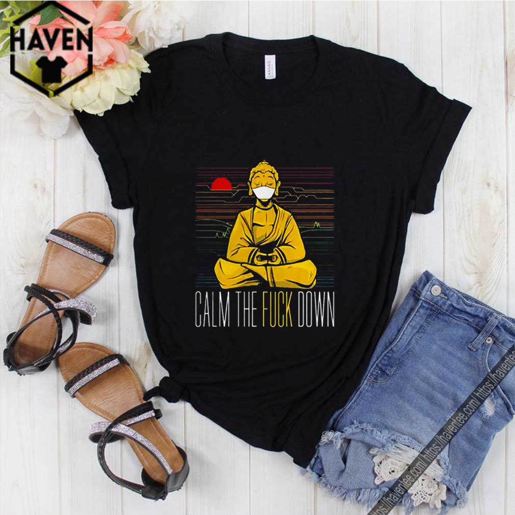 Buddha calm the fuck down sunset shirt 10 Buddha calm the fuck down sunset shirt