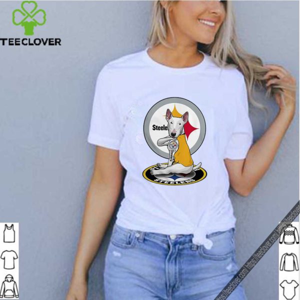 Bull Terrier Tattoo Pittsburgh Steelers Logo hoodie, sweater, longsleeve, shirt v-neck, t-shirt