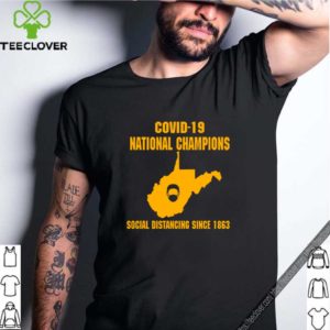 Covid 19 National champions social distancing since 1863 hoodie, sweater, longsleeve, shirt v-neck, t-shirt