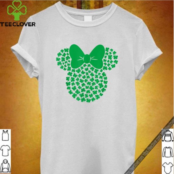 Disney Minnie Mouse Icon Green Shamrocks St. Patrick’s Day T-hoodie, sweater, longsleeve, shirt v-neck, t-shirt