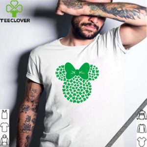 Disney Minnie Mouse Icon Green Shamrocks St. Patrick’s Day T-shirt