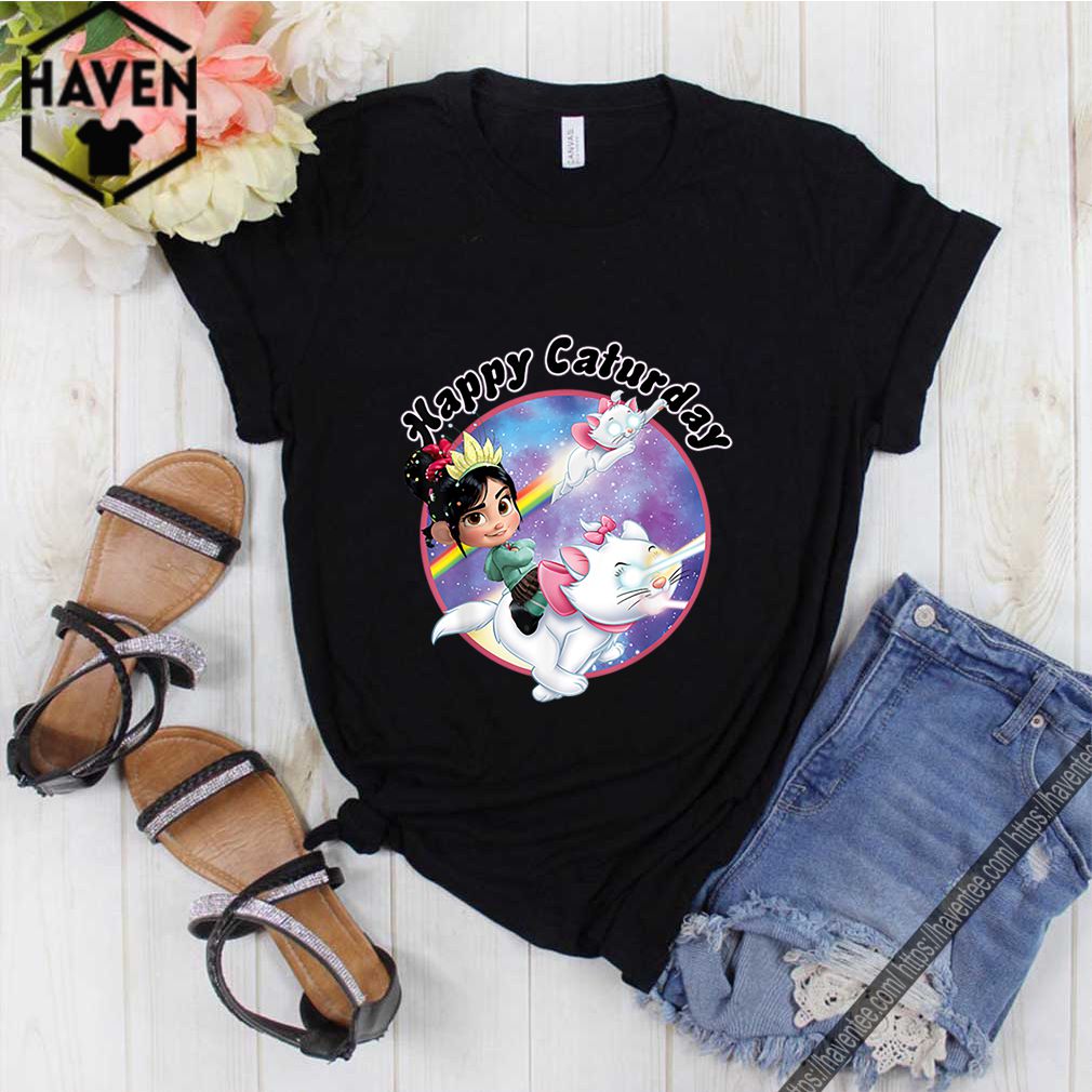 Disney Wreck It Ralph Vanellope Rainbow Galaxy Caturday T-shirt 10 Disney Wreck It Ralph Vanellope Rainbow Galaxy Caturday T-shirt