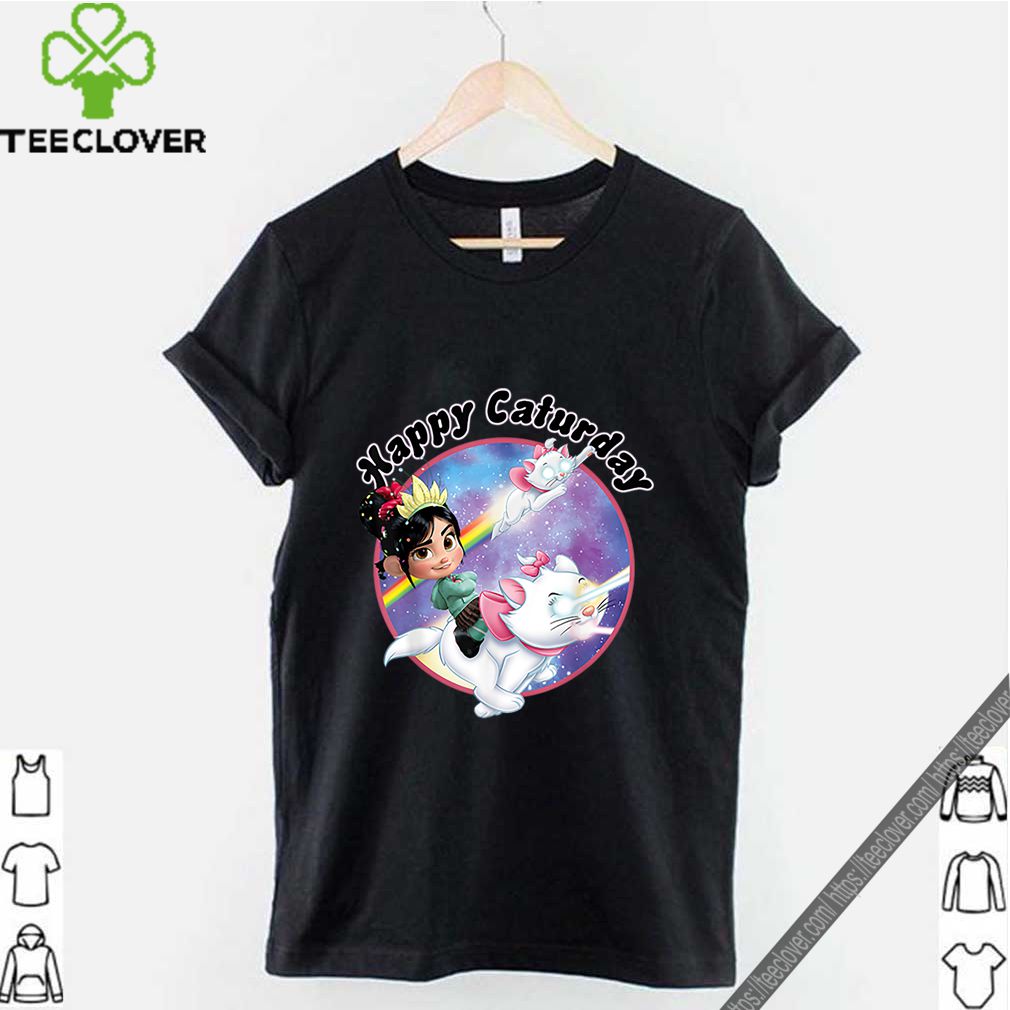 Disney Wreck It Ralph Vanellope Rainbow Galaxy Caturday T-shirt 9 Disney Wreck It Ralph Vanellope Rainbow Galaxy Caturday T-shirt