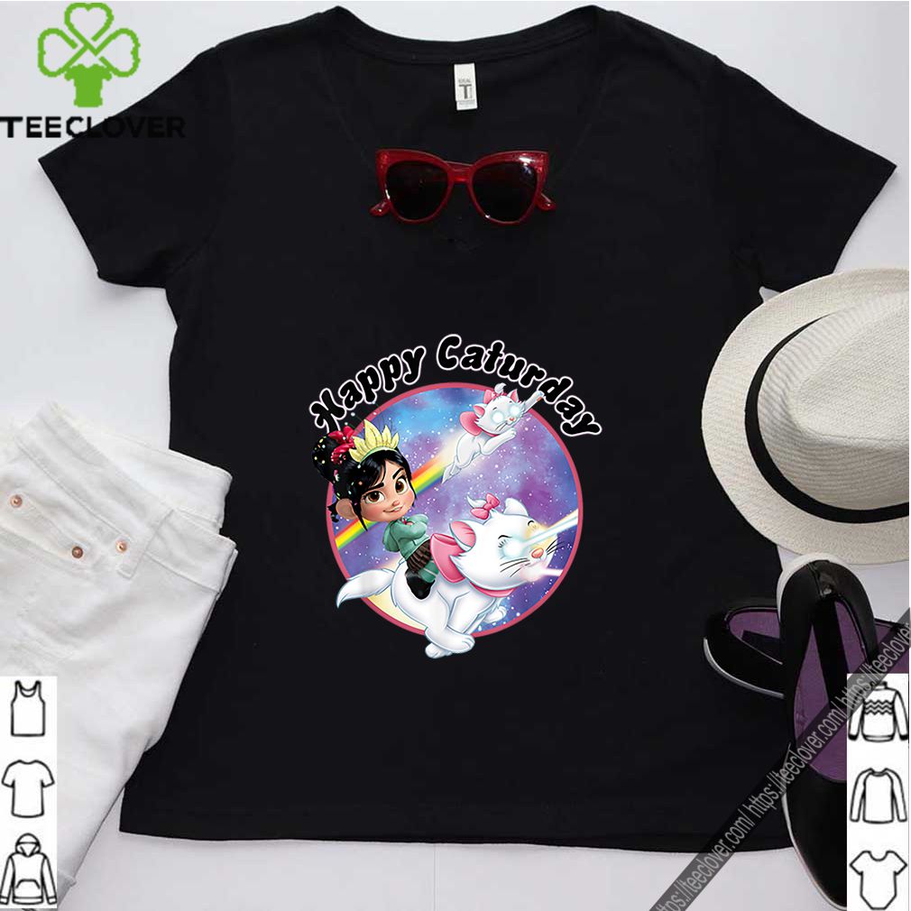 Disney Wreck It Ralph Vanellope Rainbow Galaxy Caturday T-shirt 8 Disney Wreck It Ralph Vanellope Rainbow Galaxy Caturday T-shirt