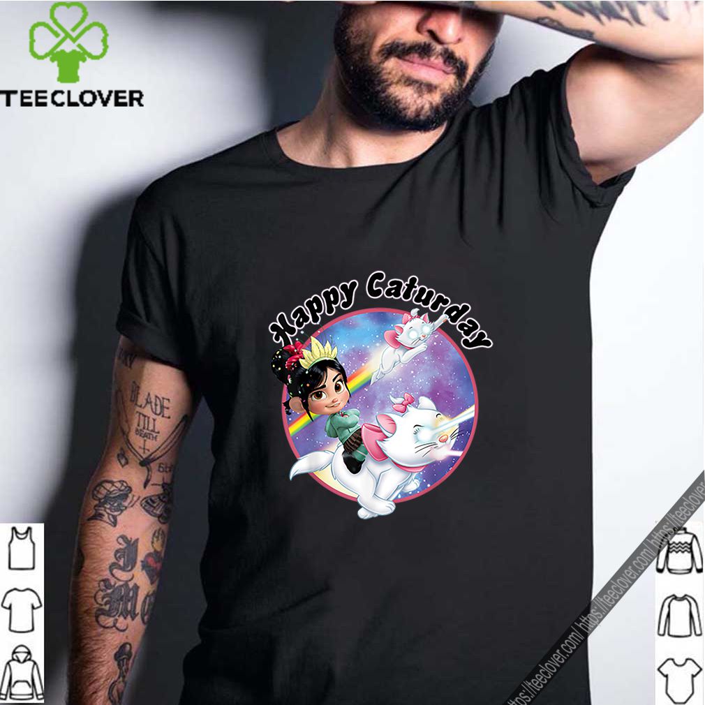 Disney Wreck It Ralph Vanellope Rainbow Galaxy Caturday T-shirt 7 Disney Wreck It Ralph Vanellope Rainbow Galaxy Caturday T-shirt