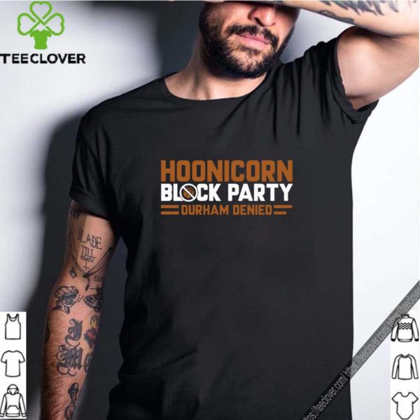 Hoonicorn Block Party Shirt – Charlottesville Hoops T-Shirt