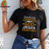 Hunting Shirt Sit In A Tree Thinking About God Unisex Tri-Blend T-Shirt