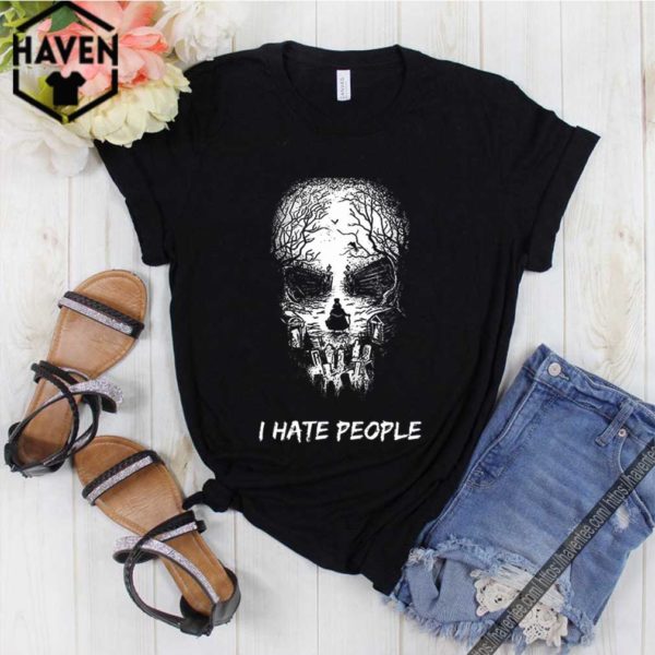 I Hate People Disneyland Haunted Mansion Skull hoodie, sweater, longsleeve, shirt v-neck, t-shirt