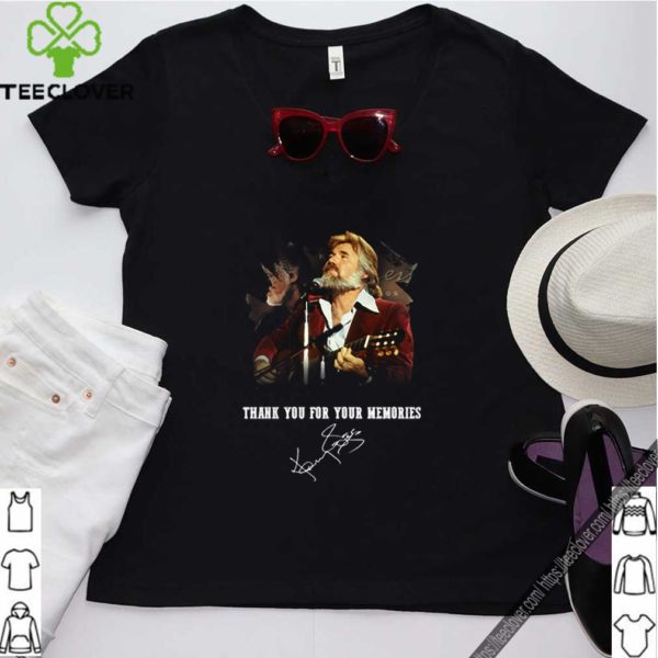 Kenny Rogers Thank You For Your Memories Signature shirt