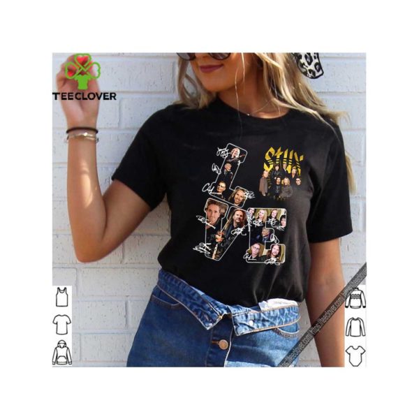 Love Styx Rock band Signatures shirt
