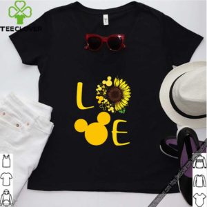 Love Sunflower Mickey mouse shirt