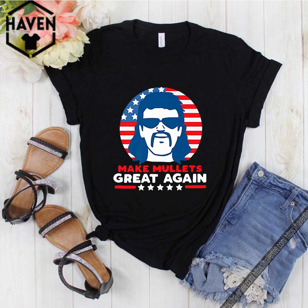 Make Mullets Great Again Vintage 80s Hair Party USA Dark Premium Tee Shirt 10 Make Mullets Great Again Vintage 80s Hair Party USA Dark Premium Tee Shirt