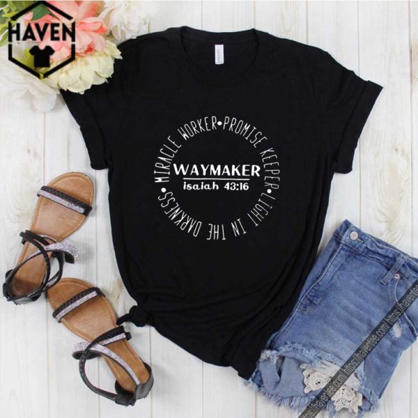 Miracle Worker Promise Keeper Waymaker 2020 T-Shirt
