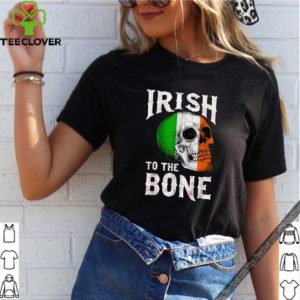 Nice St. Patrick’s Day Irish To The Bone St. Paddy’s Skull Flag shirt