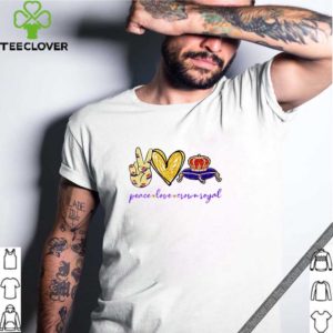 Peace-love-Crown-Royal-logo shirt