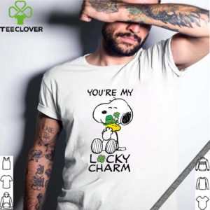 Peanuts St. Patrick’s Snoopy Lucky Charm Clover T-shirt