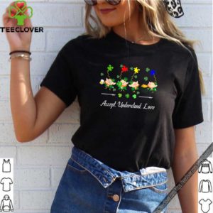 Premium Cute Leprechaun Accept Understand Love Autism Awareness Gift shirt