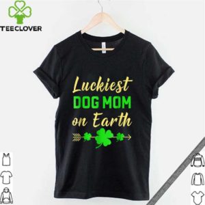 Baby Yoda Houston Astros Baseball Logo shirtPremium St Patricks Day Luckiest Dog Mom On Earth Gift