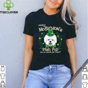 Pretty Bichon Frise Dog Gifts St Patricks Day shirt