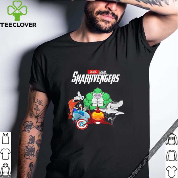 Shark Sharkvengers Marvel Avengers Endgame swaeter
