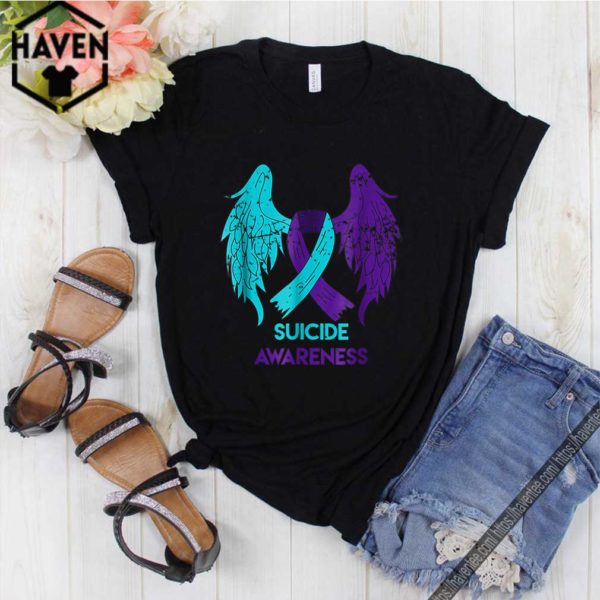 Suicide Wings and Ribbon Suicide Prevention Awareness hoodie, sweater, longsleeve, shirt v-neck, t-shirt