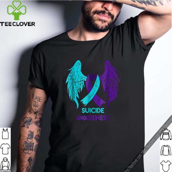 Suicide Wings and Ribbon Suicide Prevention Awareness hoodie, sweater, longsleeve, shirt v-neck, t-shirt