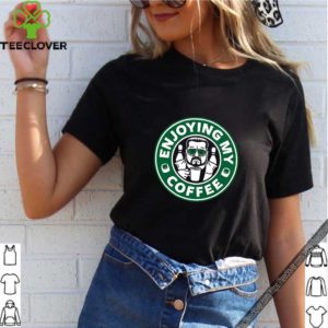 Walter Sobchak Enjoying my coffee Starbucks logo shirt