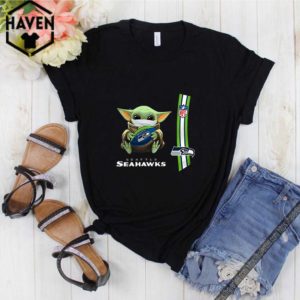 Baby Yoda Mask Seattle Seahawks NFL Coronavirus shirt