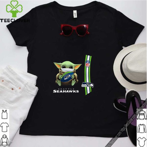 Baby Yoda Mask Seattle Seahawks NFL Coronavirus