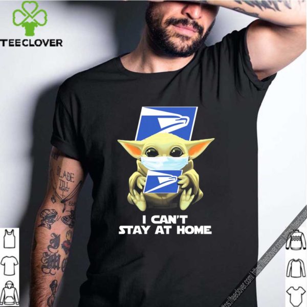 Baby Yoda face mask hug United States Postal I can’t stay at home