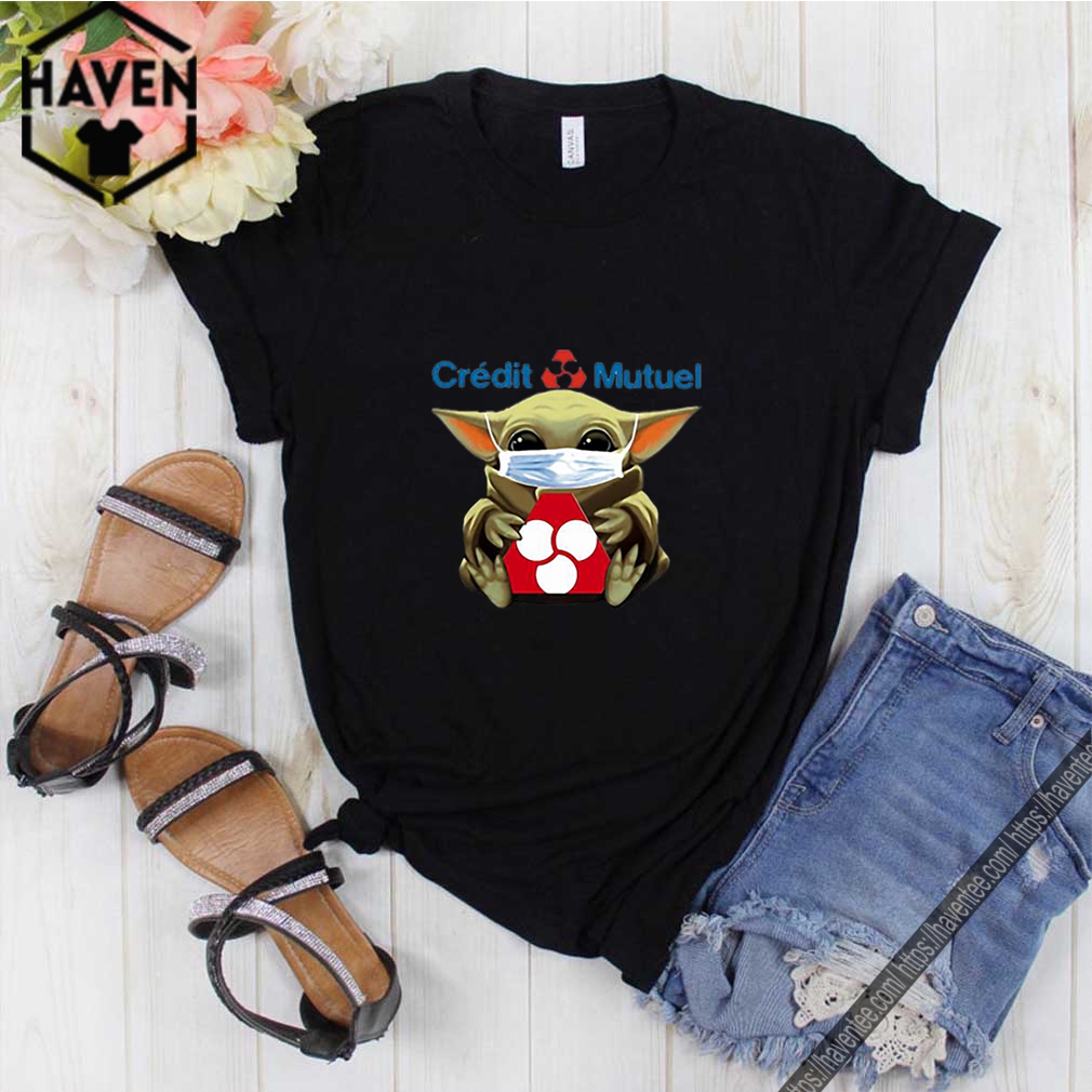 Baby Yoda mask Crédit Mutuel Covid-19 shirt 10 Baby Yoda mask Crédit Mutuel Covid-19