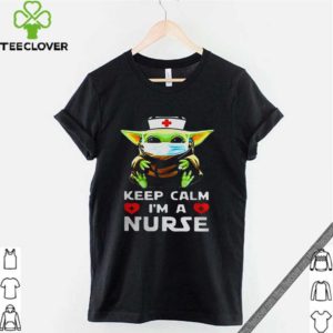 Baby Yoda mask keep calm Im a Nurse