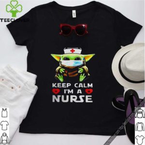 Baby Yoda mask keep calm Im a Nurse