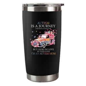 Car Flower Autism Is A Journey I Never Planned For But I Sure Do Love hoodie, sweater, longsleeve, shirt v-neck, t-shirt 7